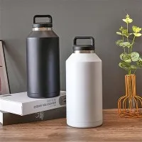 Insulated Jug With Handle Flask Sports Water Bottle - 64oz